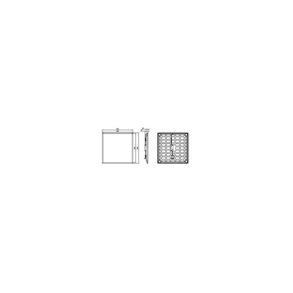 Philips LED Panel Ledinaire 60x60cm 28W 3400lm Neutralweiss 4000K UGR19 8720169516526