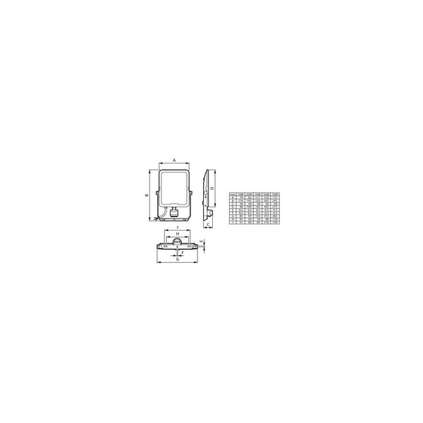 Philips LED Fluter Ledinaire 50W 5500-6000lm warm-/neutral-/tageslichtweiss 3000/4000/6500K CCT Sensor IP65 8720169736184