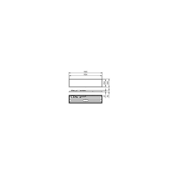Philips LED Panel CoreLine G6 120x30cm 22-31W 2900-4300lm warm-/neutralweiss 3000/3500/4000K CCT DALI UGR19 IP44 8720169749894