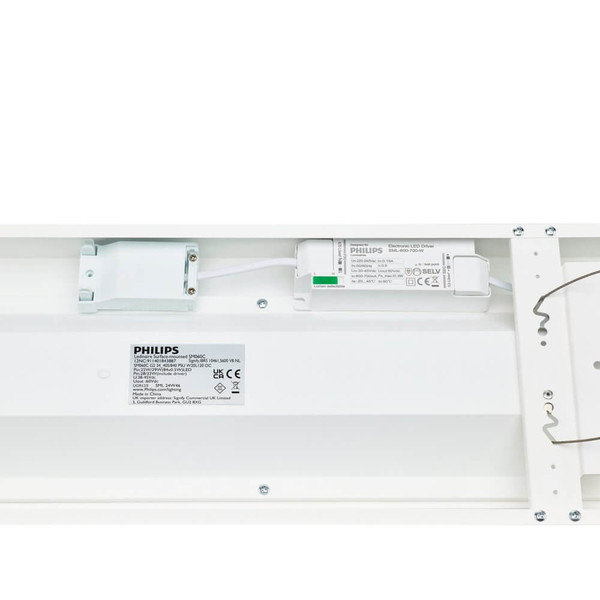 Philips LED Anbauleuchte Ledinaire 20x120cm 28-33W 3400-4000lm Neutralweiss 4000K UGR19 8720169764712