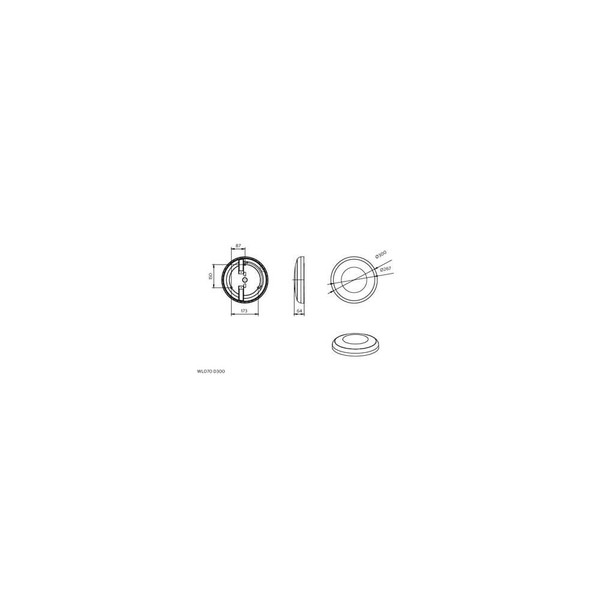 Philips LED Wand- Deckenleuchte Ledinaire Gen2 17W 1100-1700lm warm-/neutral-/tageslichtweiss 3000/4000/5700K CCT IP65 8720169767461