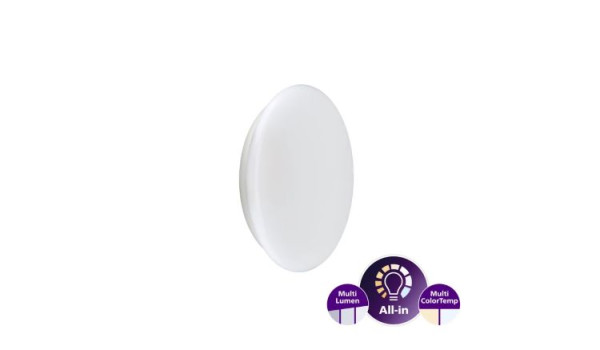 PHILIPS LEDINAIRE Wand-/Deckenleuchte mit Bewegungsmelder GEN2 rund Ø350mm 2200lm 8720169767539