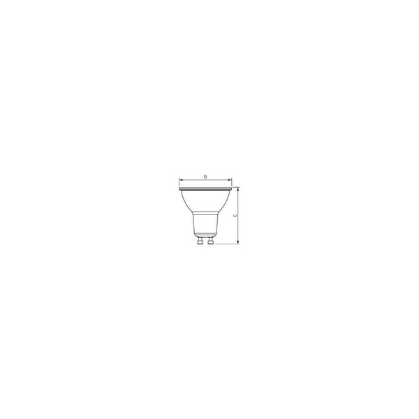 5er-Pack Philips LED Spot GU10 PAR16 MASTER Value 36° 3,7W 355lm Warmweiss 2700K 90Ra dimmbar wie 50W 8721103052360