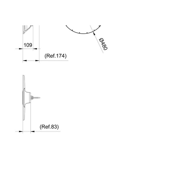 Philips LED Hallenleuchte HighBay CoreLine Gen6 UltraEfficient 196W 35000lm Neutralweiss 4000K DALI 90° IP66 8721103306586