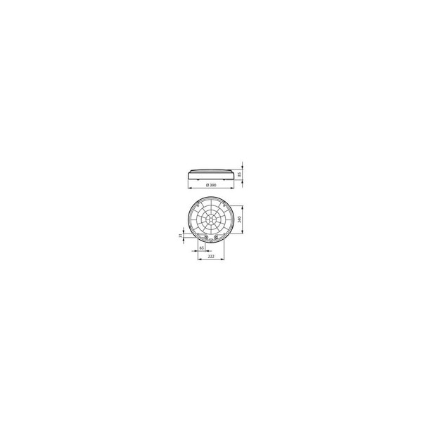 Philips LED Wand- Deckenleuchte CoreLine 12-30W 1400-4050lm warm-/neutralweiss 2700/3000/4000K CCT Sensor IP65 Bewegungs-/Lichtsensor Funk 8721103307156