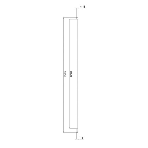 Philips Zubehör CoreLine Tubular Gen2 Abhängung Edelstahl WT210Z G2 SW2 8721103329653
