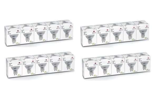 20er-Pack Reality LED Reflektor GU10 250lm 3000K R956-530