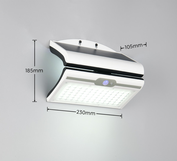 Reality R23066101 Macapa LED Wandleuchte 5W Weiß IP44 neutralweiss
