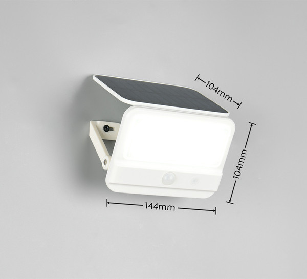 Reality R23166101 Viamao LED Wandleuchte 4W Weiß IP44 neutralweiss