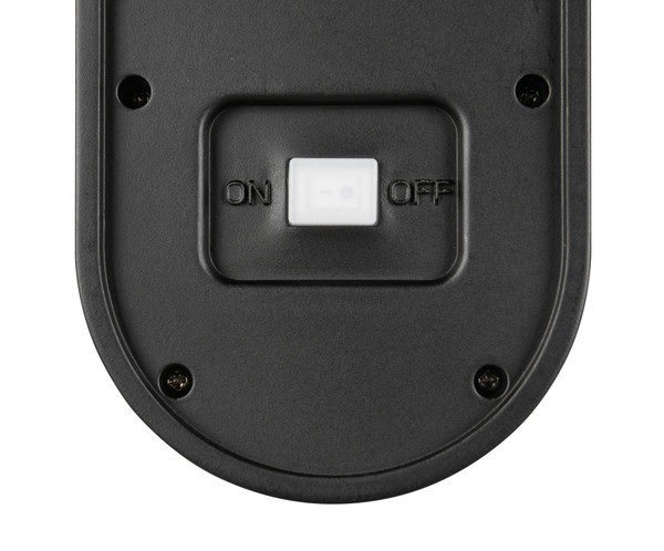 Reality R23176102 Lagoas LED Wandleuchte 3W Schwarz IP44 warmweiss