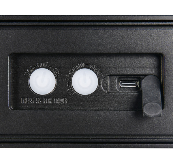 Reality R23306102 Silves LED Wandleuchte 6W Schwarz IP44 neutralweiss