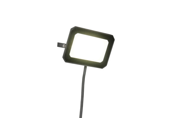 Reality R23346232 Funchal LED Wandleuchte 30W Schwarz Matt IP65 neutralweiss