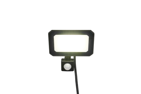 Reality R23349232 Funchal LED Wandleuchte 30W Schwarz Matt IP44 neutralweiss