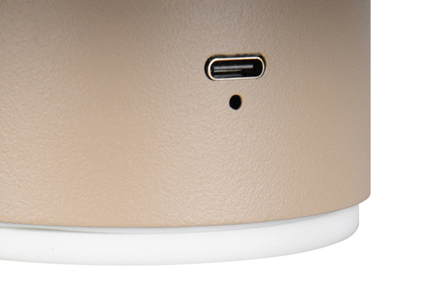 Reality R24431143 Davey LED Wandleuchte 1,5W ⌀15,5cm Warm Beige warmweiss Touch