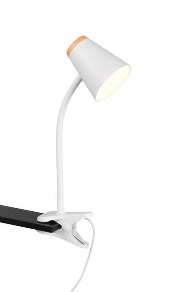 Reality R25831101 Pongo LED Klemmleuchte 4,5W Weiß warmweiss