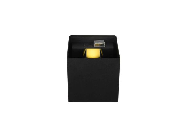 Reality Talent LED Wandleuchte  2x0,5W 10cm Schwarz Matt warmweiss