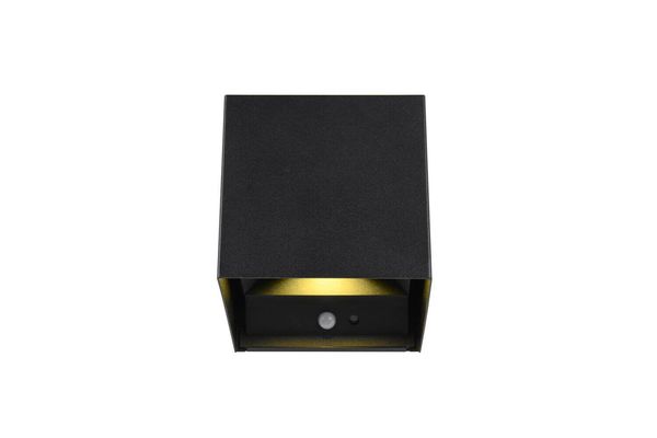 Reality Talent LED Wandleuchte  2x0,5W 10cm Schwarz Matt warmweiss