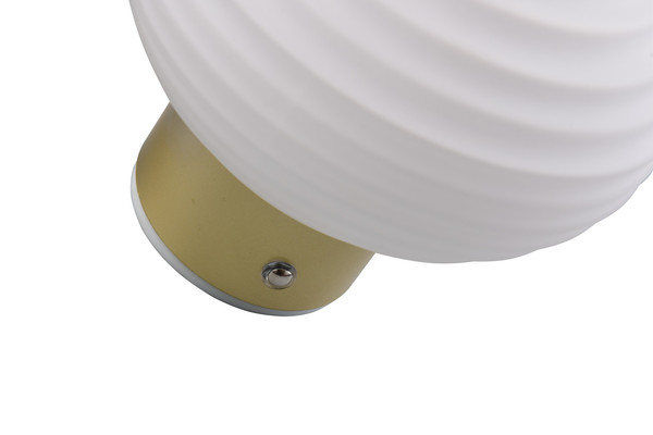 Reality R27771101 Earl LED Wandleuchte 1,5W ⌀15,5cm Messing Matt warmweiss Touch