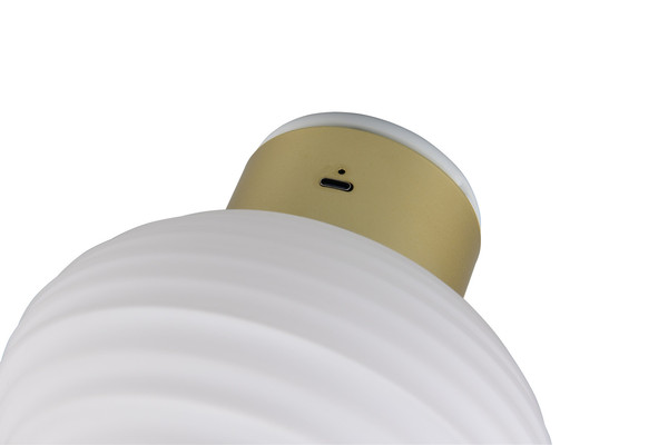 Reality R27771101 Earl LED Wandleuchte 1,5W ⌀15,5cm Messing Matt warmweiss Touch