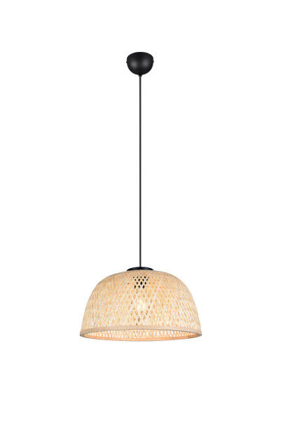 Casalum R36091032 Laurent E27 Pendelleuchte ⌀40cm Schwarz Matt