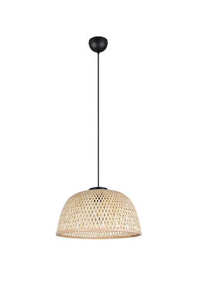 Casalum R36091032 Laurent E27 Pendelleuchte ⌀40cm Schwarz Matt