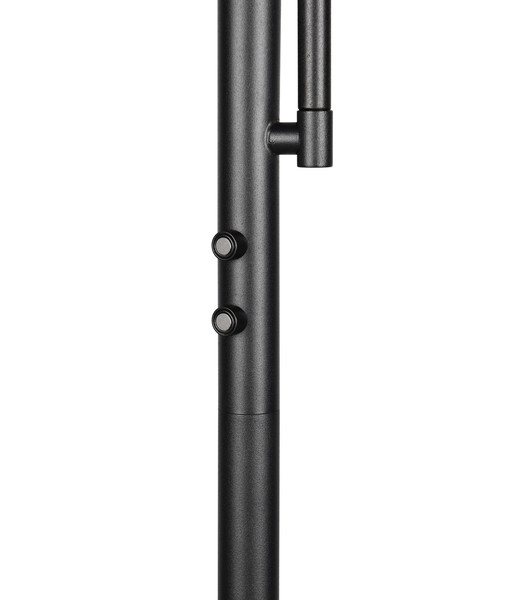 Reality R45741132 Palermo LED Stehleuchte 5W ⌀28cm dimmbar Schwarz Matt CCT einstellbare Lichtfarbe