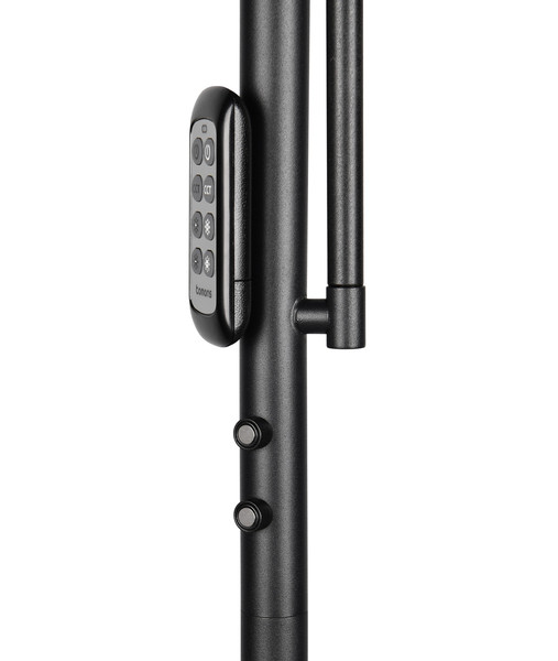 Reality R45741132 Palermo LED Stehleuchte 5W ⌀28cm dimmbar Schwarz Matt CCT einstellbare Lichtfarbe