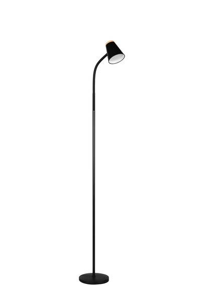 Reality R45831102 Pongo LED Stehleuchte 4,5W Schwarz warmweiss