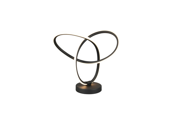 Reality R53591132 Lando LED Tischleuchte 8W Schwarz Matt warmweiss