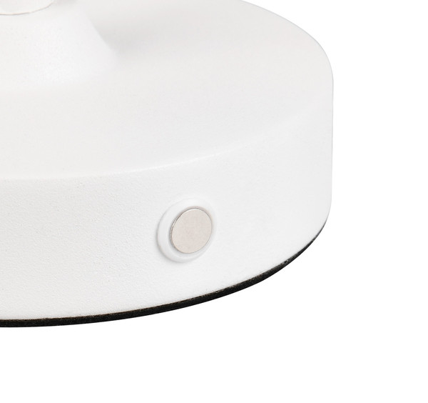 Reality R53621101 Kenny LED Tischleuchte 1,5W ⌀13cm Weiß warmweiss Touch