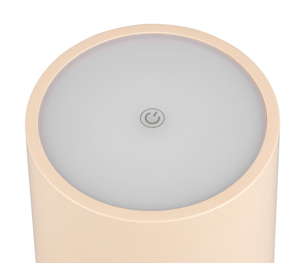 Reality R54096166 Fernandez LED Tischleuchte 1,5W dimmbar Sand IP54 CCT einstellbare Lichtfarbe