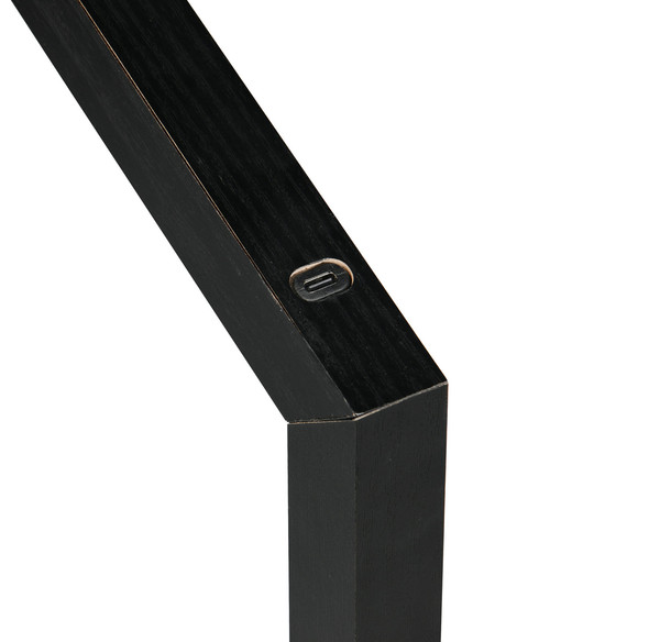 Reality R55951132 Skip LED Tischleuchte 2W dimmbar Schwarz Matt warmweiss