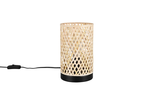 Casalum R56091932 Laurent E27 Tischleuchte ⌀14cm Schwarz Matt