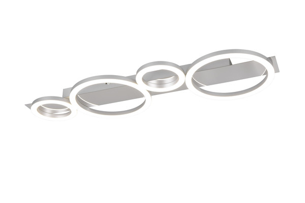 Reality R64821106 Lumos LED Deckenleuchte 26,5W Chrom neutralweiss