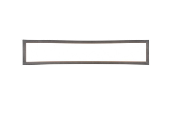 Reality R64861132 Sigma LED Deckenleuchte 21W Schwarz Matt warmweiss