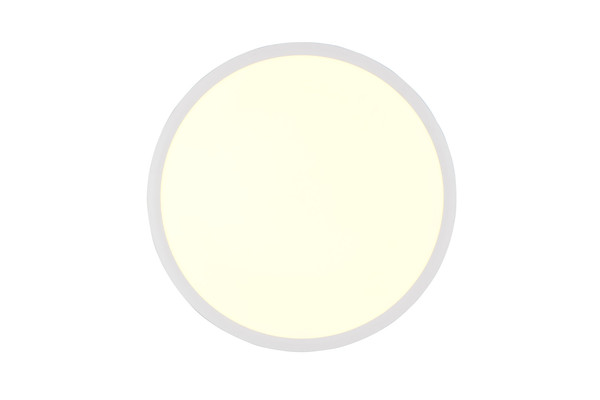 Reality R65891931 Draco LED Deckenleuchte 30W ⌀40cm dimmbar Weiß Matt CCT einstellbare Lichtfarbe