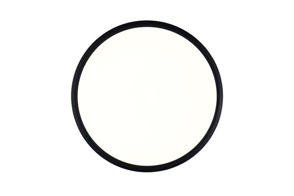 Reality R65891932 Draco LED Deckenleuchte 30W ⌀40cm dimmbar Schwarz Matt CCT einstellbare Lichtfarbe