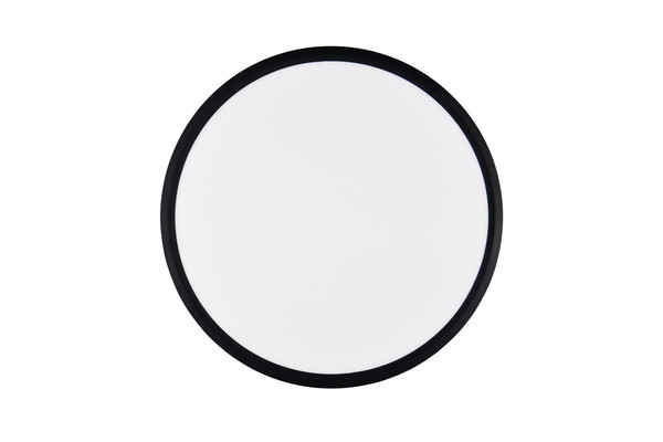 Reality R65891932 Draco LED Deckenleuchte 30W ⌀40cm dimmbar Schwarz Matt CCT einstellbare Lichtfarbe