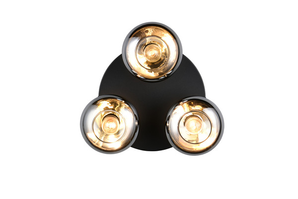 Reality R66643054 Divina E14 Deckenleuchte 3-fach ⌀39cm Rauchfarbig