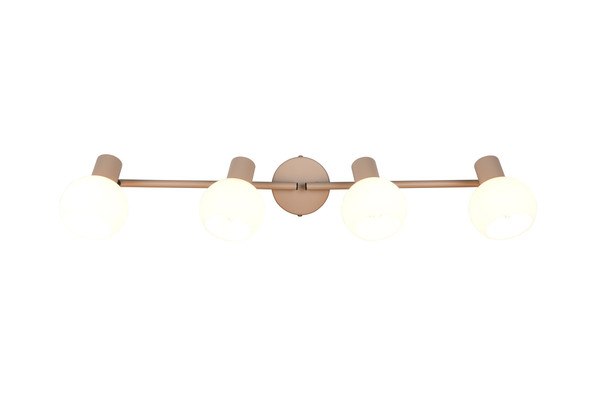 Reality R86374043 Boba E14 Strahler 4-fach ⌀10cm Warm Beige