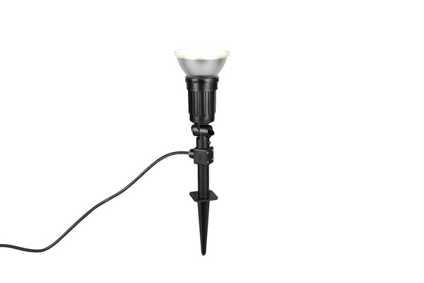 Reality R86466102 Caceres E27 LED Strahler 15W ⌀12,5cm Schwarz IP44 neutralweiss