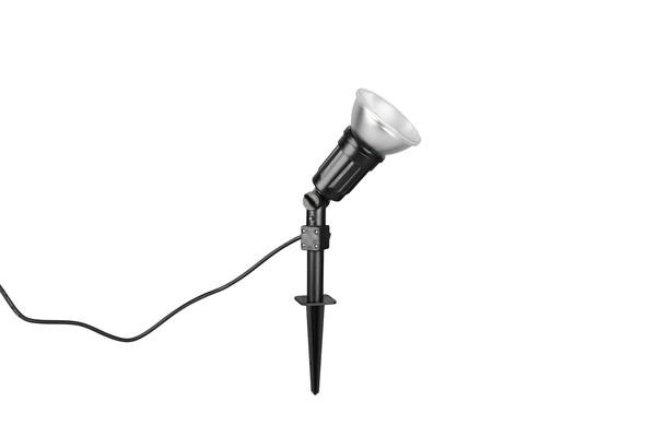 Reality R86466102 Caceres E27 LED Strahler 15W ⌀12,5cm Schwarz IP44 neutralweiss