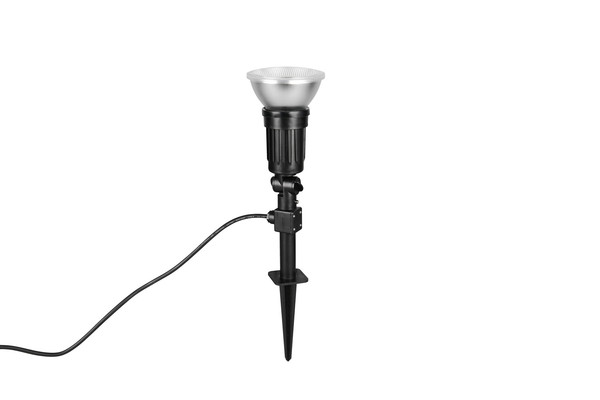 Reality R86466102 Caceres E27 LED Strahler 15W ⌀12,5cm Schwarz IP44 neutralweiss