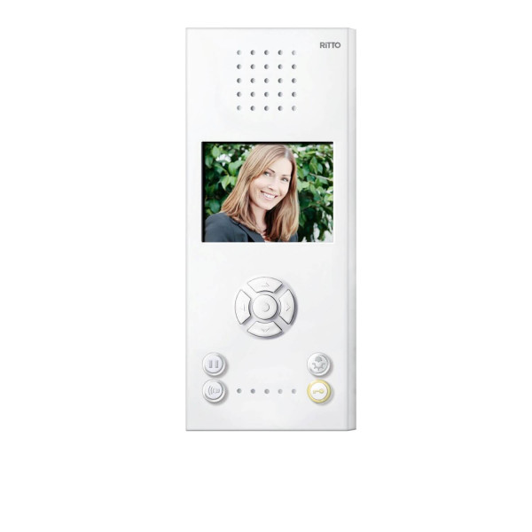 Ritto RGE1787770 Video-Freisprechstelle, Color, weiß