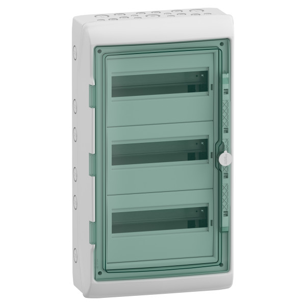 Schneider Electric 13435 Kaedra Kleinverteiler, 3x12 TE, IP65