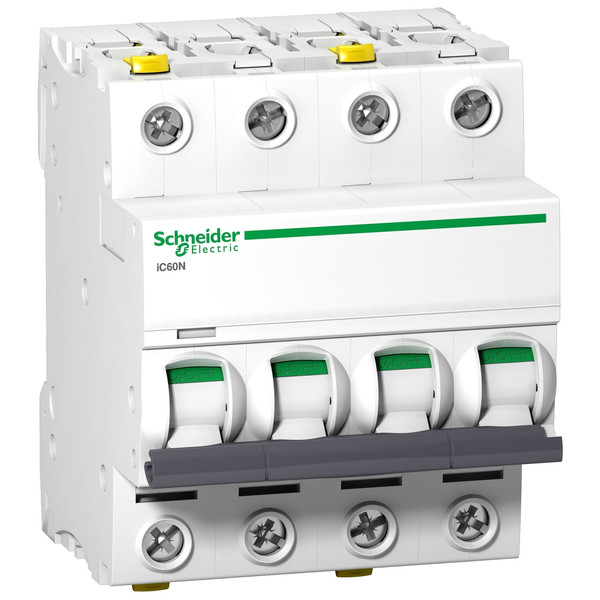 Schneider Electric A9F03432 Leitungsschutzschalter iC60N, 4P, 32A, B Charakteristik
