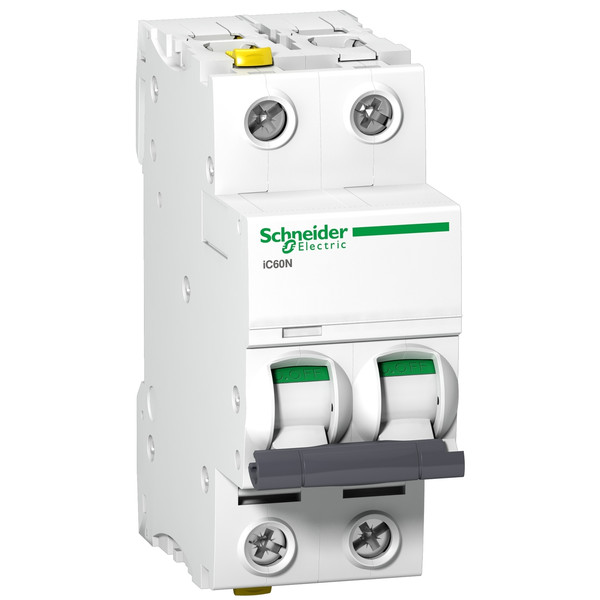 Schneider Electric A9F04213 Leitungsschutzschalter iC60N, 2P, 13A, C Charakteristik