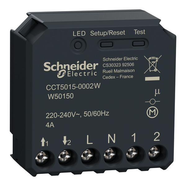 Schneider Electric CCT5015-0002W Wiser Jalousieaktor 1fach UP
