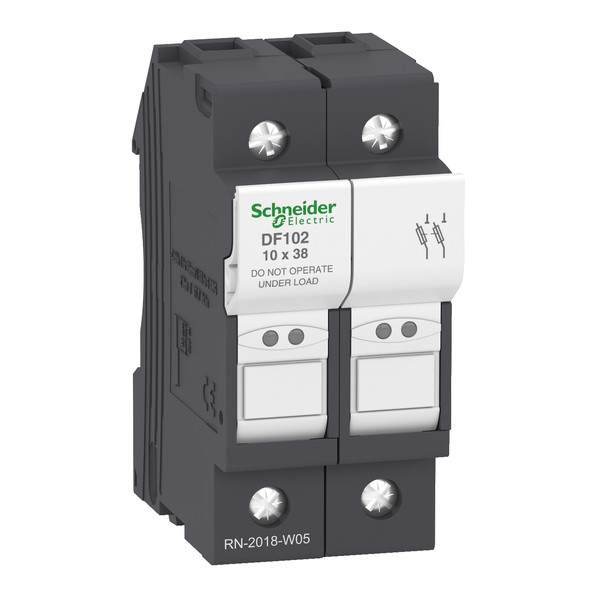 Schneider Electric DF102 Sicherungshalter TeSys 2p 32A, Sicherungsgröße 10x38mm