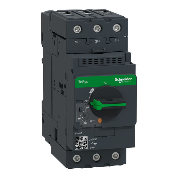 Schneider Electric GV3P40 Motorschutzschalter, 3p, 30-40A, magnetischer Auslöser
